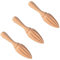 Exprimidor manual de madera para jugo de limón, jugo de limón, jugo de lima, jugo de naranja, cítricos, 3 unidades