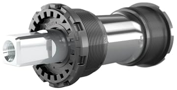 Thun Unisex – Erwachsene Efficient Zumba Innenlager, schwarz,Silber, 120 mm