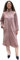 SGARLATA HOME Vestaglia da Donna in Micropile Anti-Pilling con chiusura Zip Art. Sofia (S, Rosa Antico)