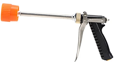 DN10 G3/8 Pulvérisateur D'insecticide Agricole à Haute Pression Avec Support D'irrigation à Longue Tige Pulvérisation Droite Pour Engrais, Herbicides Et Pesticides De Jardin Arrosage De Fleurs Lavage