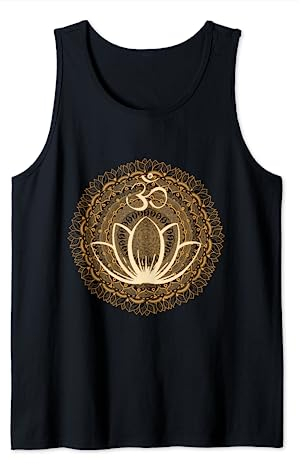 Lotus Ohm. Über Mandala Tank Top
