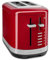 KitchenAid Manual Control 2 Slice Toaster Empire Red (5KMT2109BER)