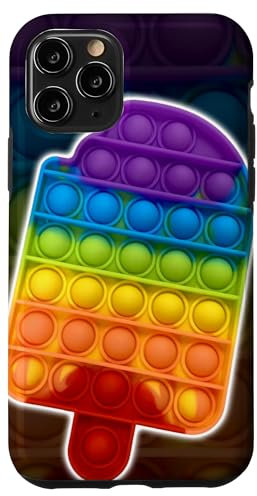 Pop It Popsicle Grübchen Zappeln Angst ADHS Hülle für iPhone 11 Pro