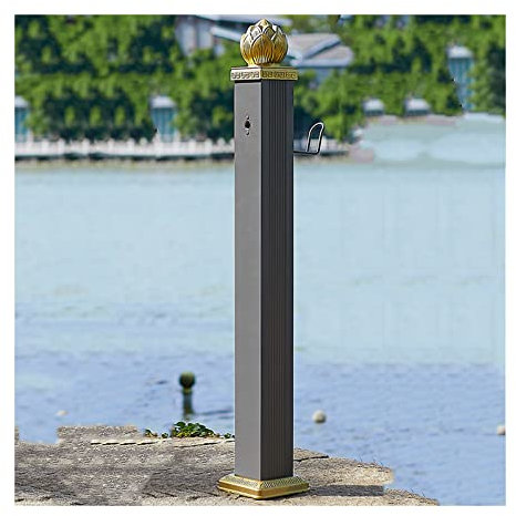 sjdoPulse Colonne d'eau De Jardin avec Support De Tuyau, Tuyau d'eau Vertical Antigel pour Extérieur, Robinet À Colonne Autoportant, pour L'Arrosage, L'Irrigation, Le Lavage