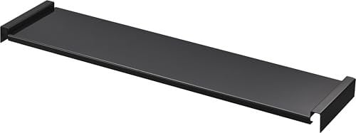 Yamazaki 1732 TOWER Extendable Drawer Shelf, black, Steel, 60~108 x 15 x 3 cm