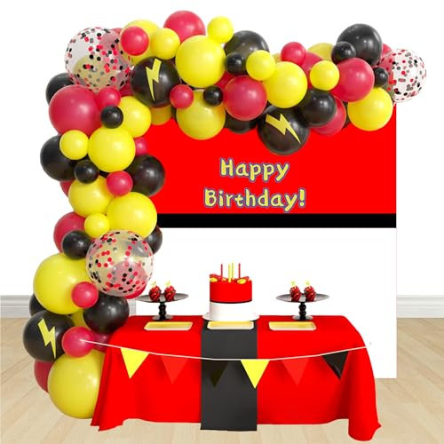 Decoración de Cumpleaños Redball Globos de Fiesta Redball Decoración de Fiesta de Cumpleaños Temática