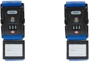 ABUS Kofferband 620TSA/192 blau 2er Set - 41900