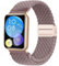 Issinlky Bracelet tressé nylon compatible avec Huawei Watch Fit 2, Bracelet élastique à boucle magnétique pour Huawei Watch Fit 2 Hommes Femmes
