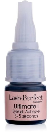 Lash Perfect Ultimate I Glue - Strong Eyelash Glue for Extensions - 3-5 Seconds Drying Time