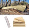 Schutzplane Bootsplane 280 x 480 cm Wetterfeste Strapazierfähige, Pavillon Plane für Außenbereich mit Ösen & Verstärkte Gummiecken für Pool, LKW, Holz Gartenmöbel, Beige