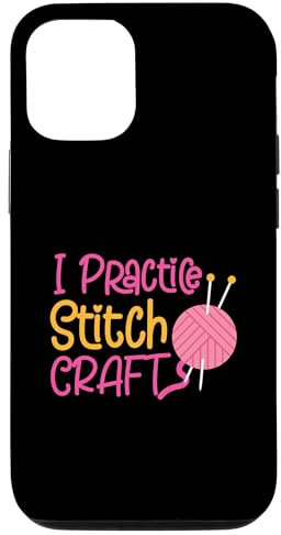I Practice Stitch Craft Case for iPhone 12/12 Pro