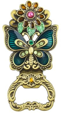 ZIAFRPN Vintage Court Flower Butterfly Bottle Opener Beer Bar Tool KTV Restaurant Home Decorate Fridge Kitchen Ornament