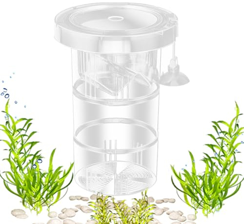Tktouci Züchterbox für Aquarium,Aquarium Zuchtbehälter - Wiederverwendbares Aufzucht-Refugium für verletzte Wassertiere, Wasserpflanzen, Lebendfutter-Zucht, Guppys, Kampffische und