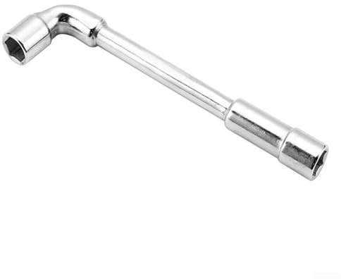 Zilimontt Clé à pipe hexagonale en forme de L avec tailles de 6 mm/8 mm/10 mm/12 mm pour l'entretien de moto et la réparation de voiture dans les ateliers (8 mm)