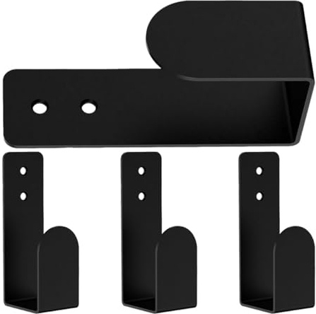 SOLUSTRE Acrylic Wall Keyboard Holder Black Keyboard Wall Mount Shelf Maximises Desk Space with Easy Installation for Home Office Or Gaming Setup