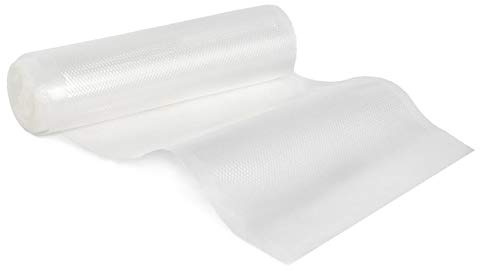 Allpax Vakuumrollen 2er Set, je 6 m x 25 cm, 2 BPA-freie Rollen für individuellen Zuschnitt, passend für alle Vakuumierer, sehr stark & reißfest mit 105 µm Dicke