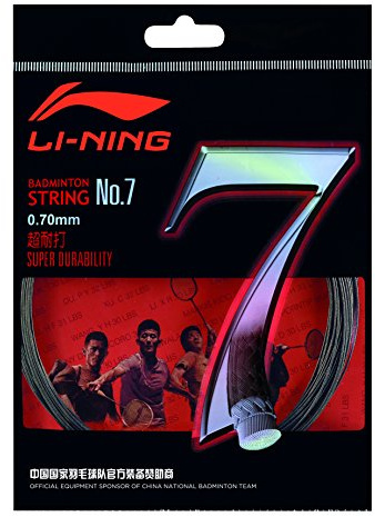 LI-NING Badminton Schläger-Saite Badminton-String No. 7