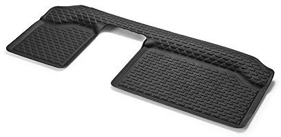 Volkswagen 5NL06151182V Fußmatte Allwettermatte hinten 1x Gummimatte dritte Sitzreihe schwarz (nur Allspace, nur 7-Sitzer)