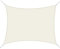 Outsunny Voile d'ombrage rectangulaire 4x6m Toile ombrage extérieur Protection Anti-UV, pour Jardin terrasse extérieur Patio Piscine Balcon, crème