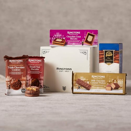 Ringtons Chocoholics Gift Box | Chocolate Gift Set | Hot Chocolate Gift Set | Suitable for Vegetarians