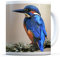 Blue Kingfisher - Drinks Mug Cup Kitchen Birthday Office Fun #15795