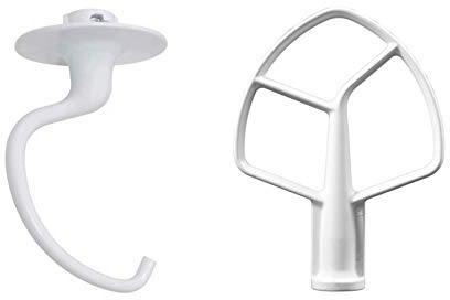 Accessori Gancio per impasto K5ADH e sbattitore piatto K5AB adatto alle macchine da cucina KitchenAid KPM5, KSM50, K5 Heavy Duty