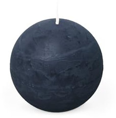 Spaas Vela esférica rústica 80 mm 24 h, azul ascuro