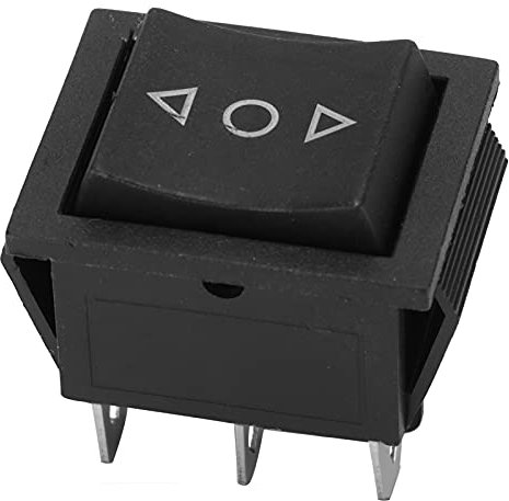 Akozon Interruttore, 6 Pin 3 Posizioni Snap Posizione On-off-On Interruttore a Bilanciere per Barca per Auto Moto Barche