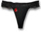 Oséclore Menstruations-Tanga - Ultra Saugfähig - Mittlerer Fluss - Menstruation - Blasenschwäche - Waschbar und Wiederverwendbar - Bio-Baumwolle Oeko-TEX - Wäschesäckchen inklusive - (Poppy - L)