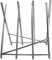 Chevalet de Sciage avec 3/4 Supports de Bois Dentelés PliableChevalet de sciage, Pliable, Charge maximale 150 kg, Acier, pour Couper Le Bois, argenté (84 * 80 * 80cm (quatre colonnes))