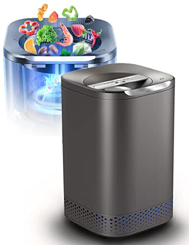 Composteur de cuisine électrique, composteur de déchets de cuisine intelligent, poubelle de compostage pour la maison et la cuisine, cycleur automatique de déchets alimentaires, transformer les ordure