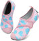 SAGUARO Calcetines Piscina Niña Surf Aqua Escarpines Niño Secado Rápido Antideslizante Zapatillas Deportivas Acuáticas Rosa 34/35 EU