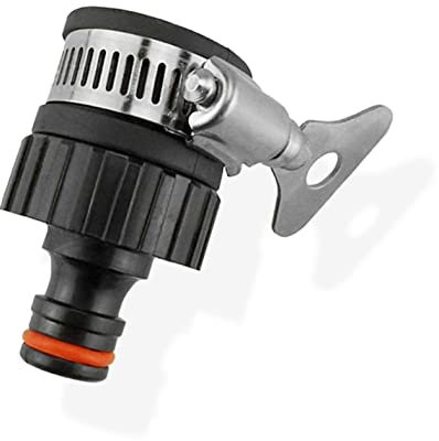 Universal Tap to Hose Pipe Connector Mixer Garden Kitchen Adaptor Tap 22mm-25mm Rubber Pipe Connector Water Hose (1)