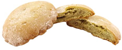 RAREZZE - Fagottini al PISTACCHIO, dalla Sicilia le famose frolle con crema al pistacchio siciliano, da antico laboratorio di pasticceria artigianale RAREZZE (box gr.400)