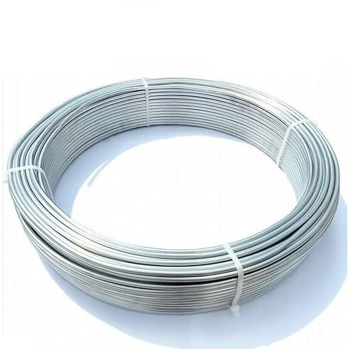 PAG Turbo GmbH® - Blitzschutz Blitzableiter Material Tiefenerder feuerverzinkt oder aus Edelstahl (Aluminium Draht Runddraht 8mm)