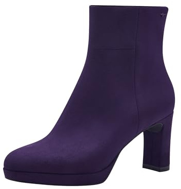 Tamaris Damen Stiefel - 1-25331-43 560 40 PURPLE