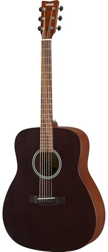 YAMAHA F400 Acoustic Guitar – Dreadnought-Style Body, Scale 25, Satin Finish, Beginner-Friendly Playability, Rich Balanced Tone, Stylish Design – Smoky Black