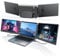 Tragbarer Monitor für Laptop, 2x14 Zoll Monitor Screen Extender, FHD 1080p Laptop Bildschirm Erweiterung, Plug & Play Kein Treiber Kompatibel Windows Mac Android für 13''-17,3'' Laptops