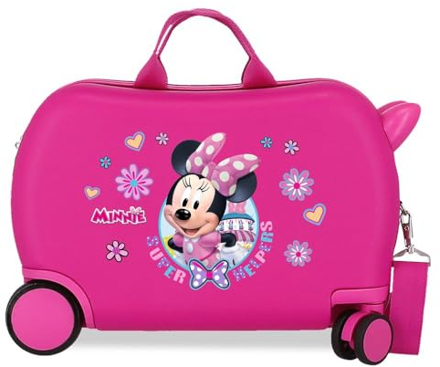 Disney Minnie Helpers Fille Bagage - Bagage pour Enfant, Fuchsia, N/A
