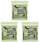 Ernie Ball Magnum Slinky Cordes filées en nickel, pour guitare électrique, calibre 12-56 P02618 (Lot de 3)