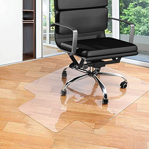 Transparente Fußmatten, 1,5 mm PVC-Stuhlmatten, Antirutschmatten für Haus und Büro, Größen nach Maß (100x120cm/39.37x47.24in)