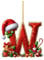 26 Letter Christmas Tree Pendant, Hanging Letter Ornaments for Christmas Tree Decorations