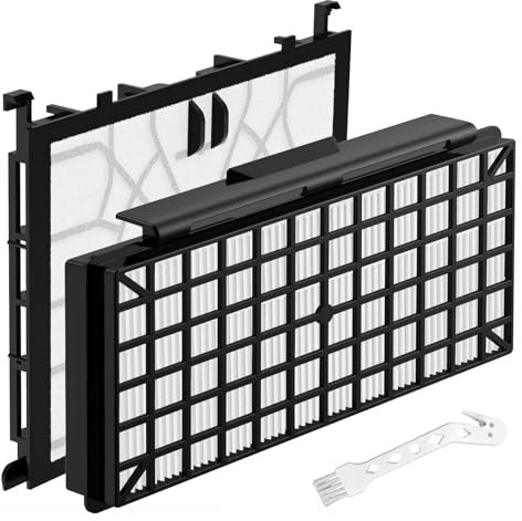 HEPA Filter Motorschutzfilter Kompatibel mit Siemens Q5.0 VSQ5X1230, Ersatzfilter Zubehör Alternative zu Hygienefilter VZ154HFB Staubsauger Bodenreinigerfilter