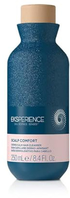 EKSPERIENCE Beruhigendes Shampoo für empfindliche Kopfhaut, Scalp Dermo Calm Cleanser, 250 ml, natürliche Formel 86 %, mit Aquamaris Complex