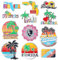 Konohan 12 Pcs Florida Magnets for Refrigerator Metal USA Fridge Magnet Magnetic Florida Souvenirs Gifts USA State Magnetic Refrigerator Stickers, Coconut Tree, Map