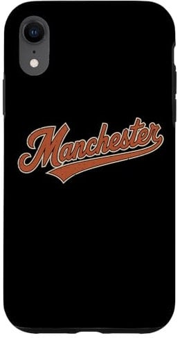 iPhone XR Manchester UK United Kingdom City Tourist Sport Men Women Case