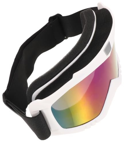 BUGUUYO Fahrradbrille Ski-maske Bräunungsbrille Motorradbrille Dirtbike-brille Reithelm Mountainbike-brille Motocross-brille Für Erwachsene Fahrradhelm Im Freien Roller Gläser Plastik