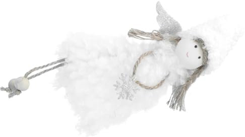 Alipis 1 Stück Weihnachtsbaumanhänger Weihnachtsengel Plüschpuppen Fee Seltsame Weihnachtsdekorationen Aufstieg Der Roten Puppen Lebkuchenpuppe Weihnachtselchpuppe Zwerge Puppenbär Weiße