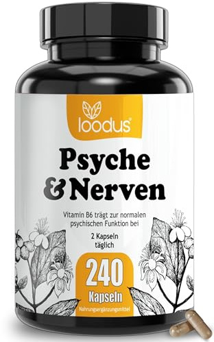 Johanniskraut-Kapseln hochdosiert mit GABA - 10000mg 10:1 Extrakt pro Tag