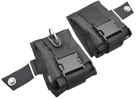 Bolsa de peso profesional para equipo de buceo, bolsillo interior, bolsillo de peso de 3,6 kg, bolsillo para cinturón de contrapeso de buceo